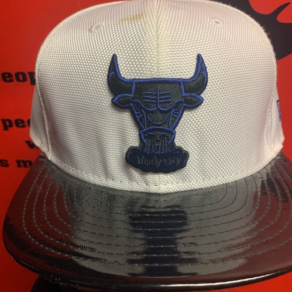 Chicago Bulls Retro Jordan 11 Concord fitted hat